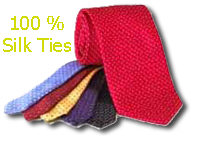 100% Silk Ties